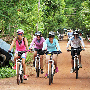 Cycling tours in Vietnam Cambodia, Laos, Iran and Samoa