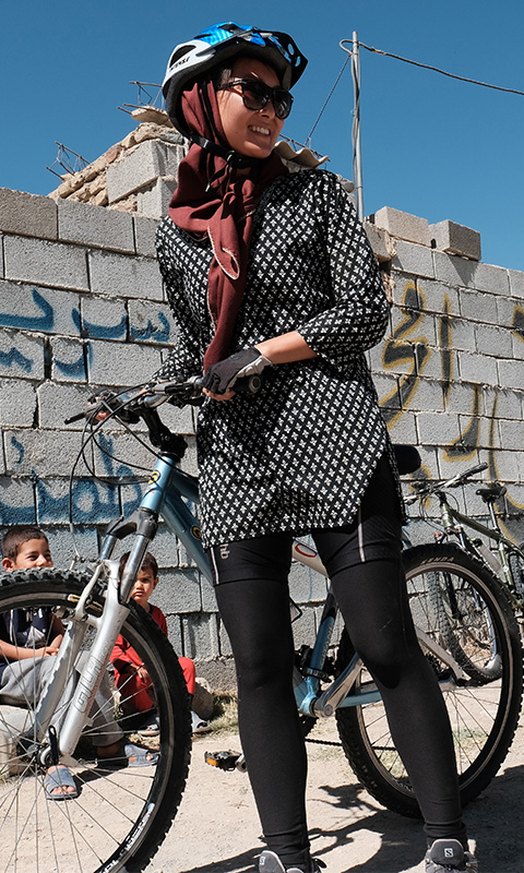 Female cycling in Iran what to wear