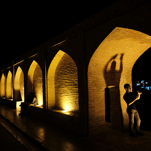 Images of Esfahan in Iran ,as part of Social Cycles adventure holiday