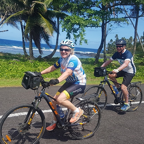 Bikes in Samoa