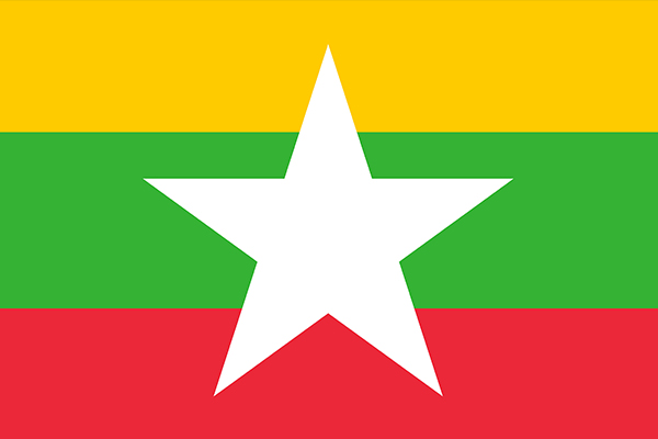 flag myanmar